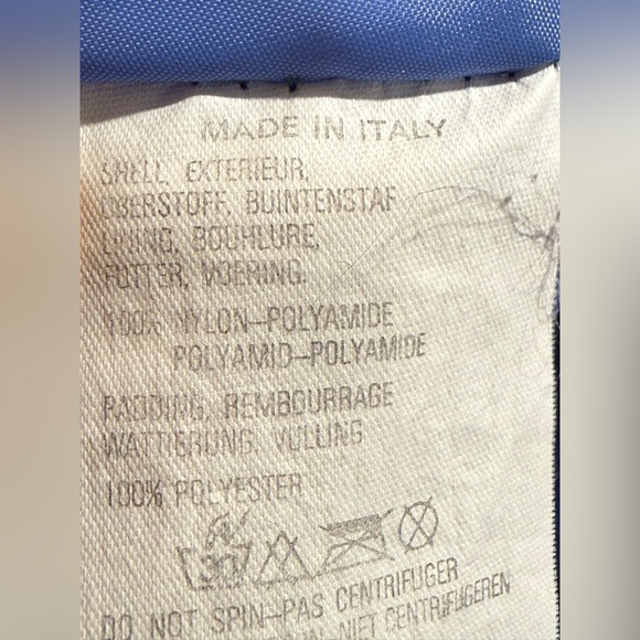 O'Neill Vintage Purple & Gray Ski Jacket Made in Italy Size M/L - Picture 12 of 16